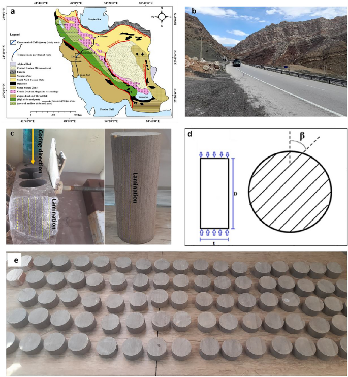 Investigation of the strength behavior and failure modes of layered sedimentary rocks under Brazilian test conditions