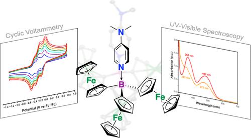Electrochemical Properties of a Pyridine-Tunable Trisferrocenylborane