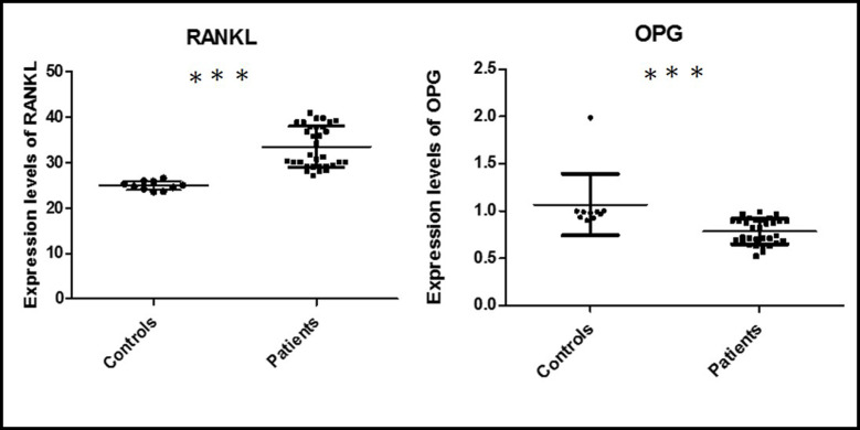 RANKL, OPG, and RUNX2 expression and epigenetic modifications in giant cell tumour of bone in 32 patients.