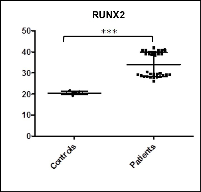 RANKL, OPG, and RUNX2 expression and epigenetic modifications in giant cell tumour of bone in 32 patients.