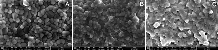 Effect of sintering programs and surface treatments on monolithic zirconia.