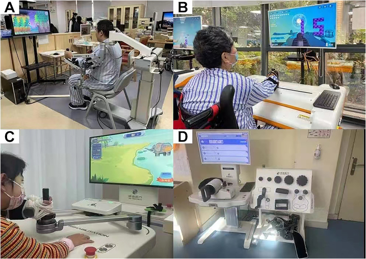 Therapeutic robots for post-stroke rehabilitation.
