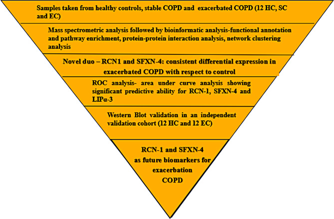 Exploring the novel duo of Reticulocalbin, and Sideroflexin as future biomarker candidates for Exacerbated Chronic Obstructive Pulmonary Disease.