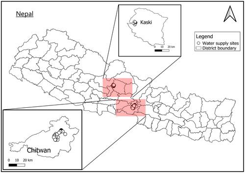 Managing climate change challenges to water security: Community water governance in Ethiopia and Nepal