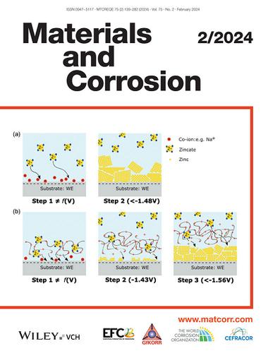 Cover Picture: Materials and Corrosion. 2/2024