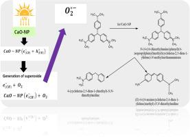 Experimental and theoretical investigations of photolytic and photocatalysed degradations of crystal violet dye (CVD) in water by oyster shells derived CaO nanoparticles (CaONP)