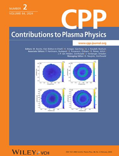 Cover Picture: Contrib. Plasma Phys. 02/2024