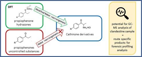 Forensic implications of novel synthesis of cathinone derivatives by Neber and modified Neber rearrangements