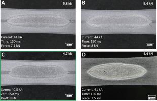 Optimization of weldability and joint strength of Al-Mg-Si with additional Al-Si cladding based on a design of experiments investigation