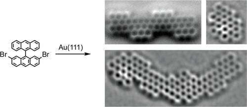 On-Surface Synthesis of Anthracene-Fused Zigzag Graphene Nanoribbons from 2,7-Dibromo-9,9′-bianthryl Reveals Unexpected Ring Rearrangements