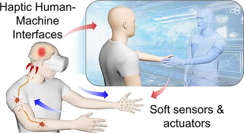 Soft Sensors and Actuators for Wearable Human–Machine Interfaces