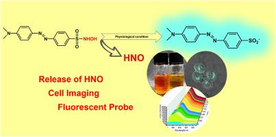 Azobenzene-based colorimetric and fluorometric chemosensor for nitroxyl releasing