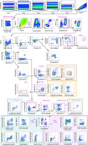 OMIP-101: 27-color flow cytometry panel for immunophenotyping of major leukocyte populations in fixed whole blood