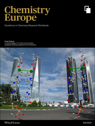 Cover Feature: Nucleobase Stacking Sustained by Pt−Pt Interactions (ChemistryEurope 2/2024)