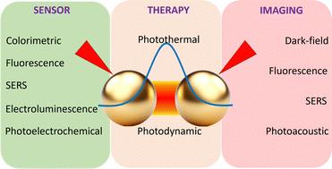 Plasmonic silver and gold nanoparticles: shape- and structure-modulated plasmonic functionality for point-of-caring sensing, bio-imaging and medical therapy