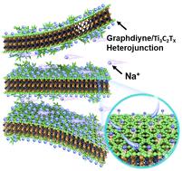 Controlled growth of a 2D/2D heterojunction for high-performance sodium ion storage†