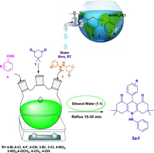 Innovative and sustainable synthesis and structure of novel N-substituted hexahydroacridine derivatives