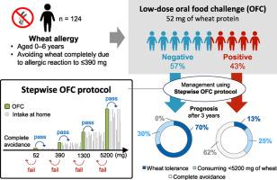 Three-year prognosis after low-dose oral food challenge for children with wheat allergy