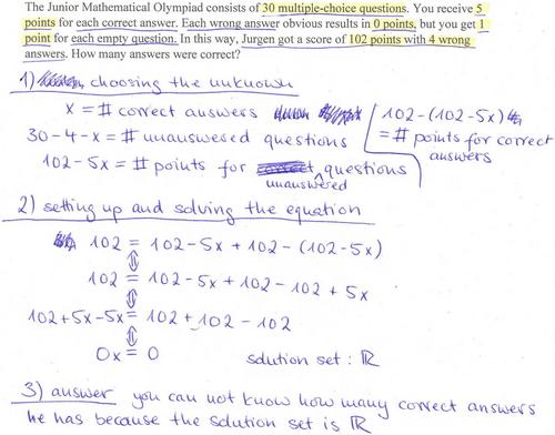 Comparing reusable, atomic feedback with classic feedback on a linear equations task using text mining and qualitative techniques