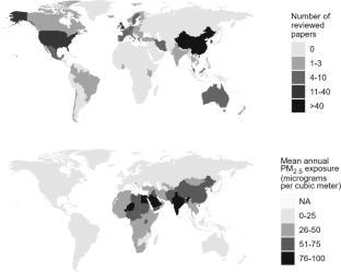 Risk perception of air pollution and behavioral responses: a mapping review of research studies during 2000–2021