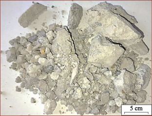 Investigation of the Material Composition of Technogenic Magnesium Material After Hydration