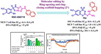 Molecular editing of NSC-666719 enabling discovery of benzodithiazinedioxide-guanidines as anticancer agents†