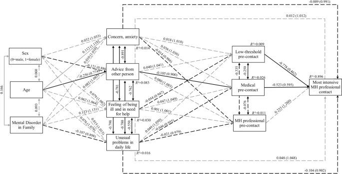 Pathways to professional mental care in the Swiss young adult community: a case-control study.