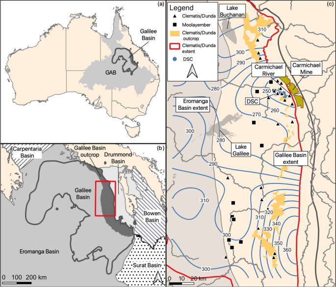 Using major ions and stable isotopes to improve conceptualisation of a spring-aquifer system in the Galilee Basin, Australia