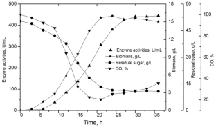 Efficient semi-continuous fermentation production of nuclease P1 by Penicillium citrinum TKZY02