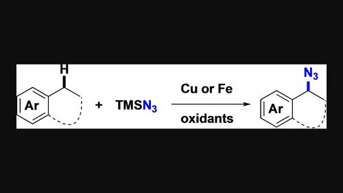 Benzylic C(sp3)−H Azidation: Copper vs Iron Catalysis