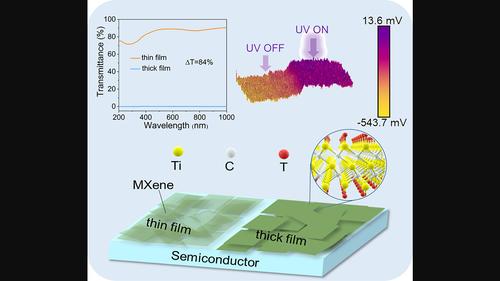 Transmittance contrast-induced photocurrent: A general strategy for self-powered photodetectors based on MXene electrodes