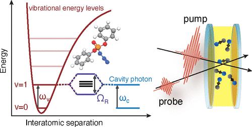 Ultrafast Spectroscopy under Vibrational Strong Coupling in Diphenylphosphoryl Azide