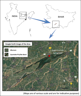 Aquifer characterization of Rajgir thermal spring field, Bihar, Eastern India, in the face of climate change and rapid urbanization