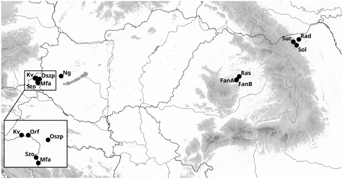 Evolutionary significant units (ESUs) and functional conservation units (FCUs) in the Phengaris (Maculinea) nausithous populations of East-Central Europe.