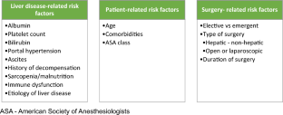 Surgical risk stratification in patients with cirrhosis.