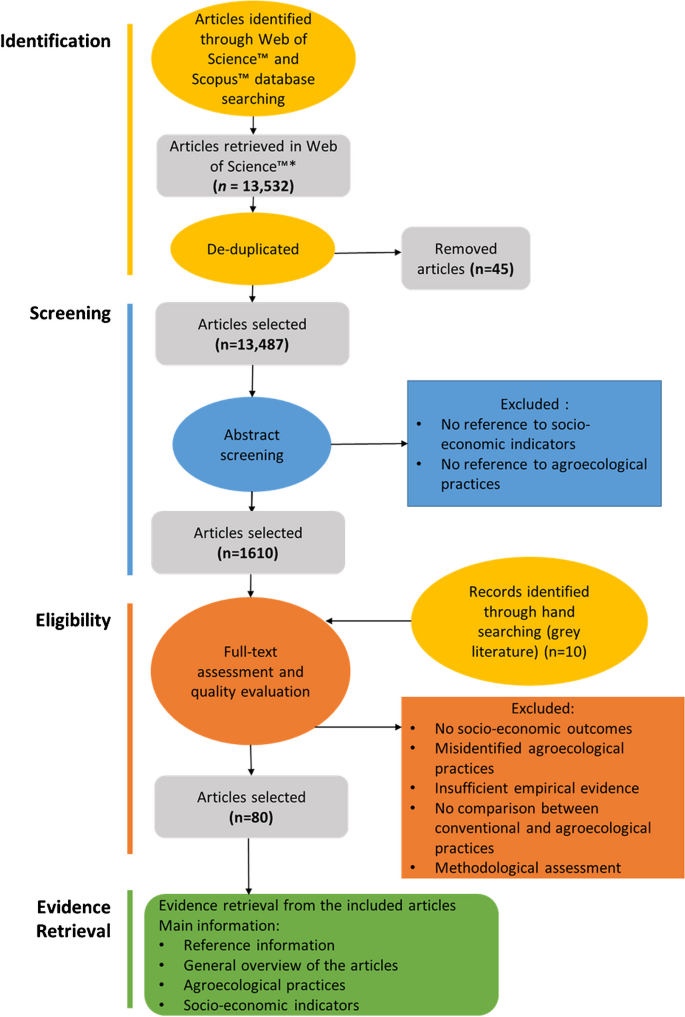 The socio-economic performance of agroecology. A review