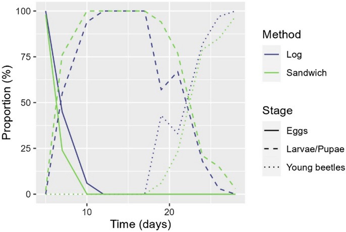 Diurnal temperature fluctuations improve predictions of developmental rates in the spruce bark beetle Ips typographus