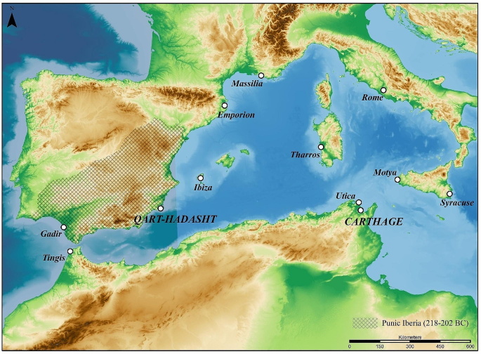 Trade dynamics between Carthage and Iberia at the end of the 3rd century BC: analytical characterisation of central mediterranean amphorae from Qart-Hadasht (Cartagena, Spain)