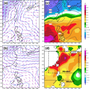 Effects of Long-term Climate Change on Typhoon Rainfall Associated with Southwesterly Monsoon Flow near Taiwan: Mindulle (2004) and Morakot (2009)