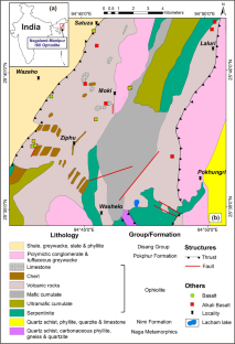 Heterogeneous mantle sources for basaltic rocks of the Nagaland–Manipur Hill Ophiolite (NMHO) complex of North-Eastern India: inferences from source melting models