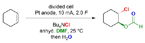 The Electrochemical trans-Chloroformyloxylation of Unactivated Alkenes