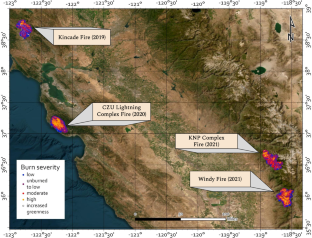 Modeling wildland fire burn severity in California using a spatial Super Learner approach