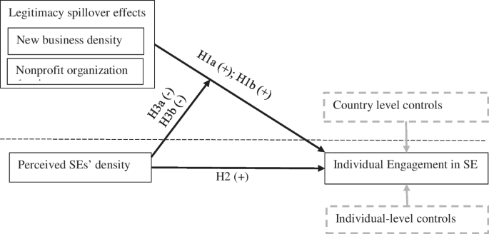 The role of cognitive legitimacy in social entrepreneurship: a multilevel analysis