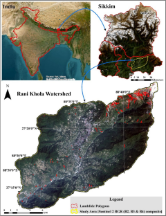 Landslide susceptibility assessment in sikkim himalaya with rs & gis, augmented by improved statistical methods