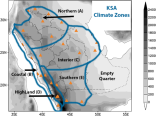 Observed heatwaves characteristics and variability over Saudi Arabia