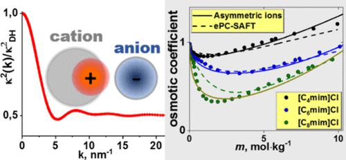 Modeling Osmotic Coefficients in Aqueous Solutions of 1-Alkyl-3-methylimidazolim Halides: A Theory That Reflects the Electrical Structure of Ions and ePC-SAFT
