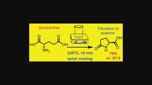 Practical synthesis of (S)-pyroglutamic acid