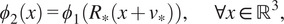 Alignment of density maps in Wasserstein distance.