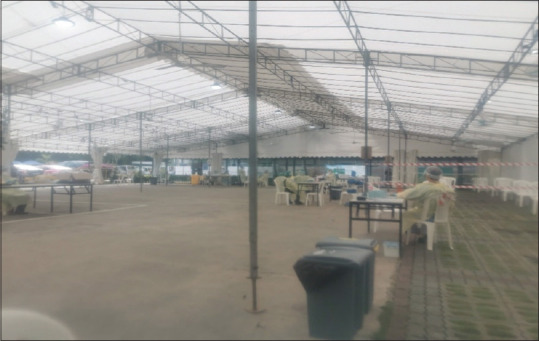 Operational requirements of medical posts in migrant worker dormitories during the COVID-19 outbreak in Singapore.