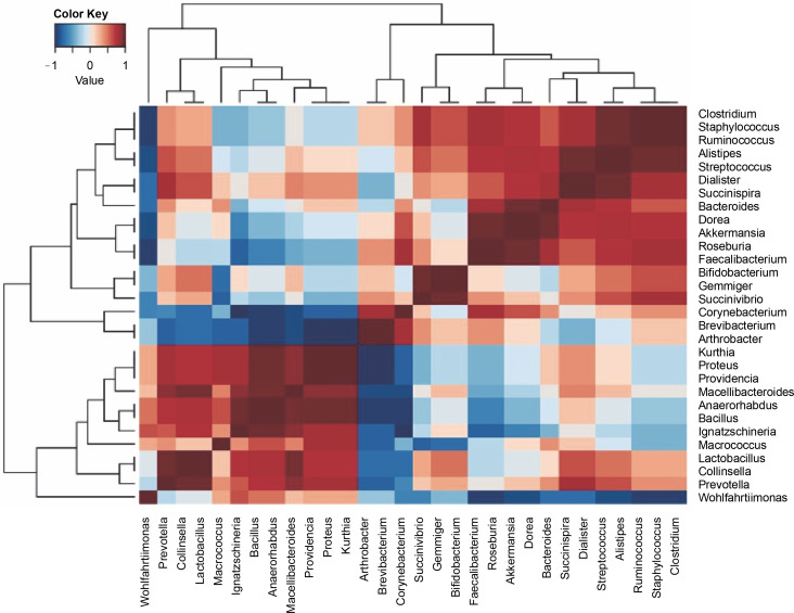 Assessing the microbial diversity and proximate composition of smoked-fermented bushmeat from four different bushmeat samples.